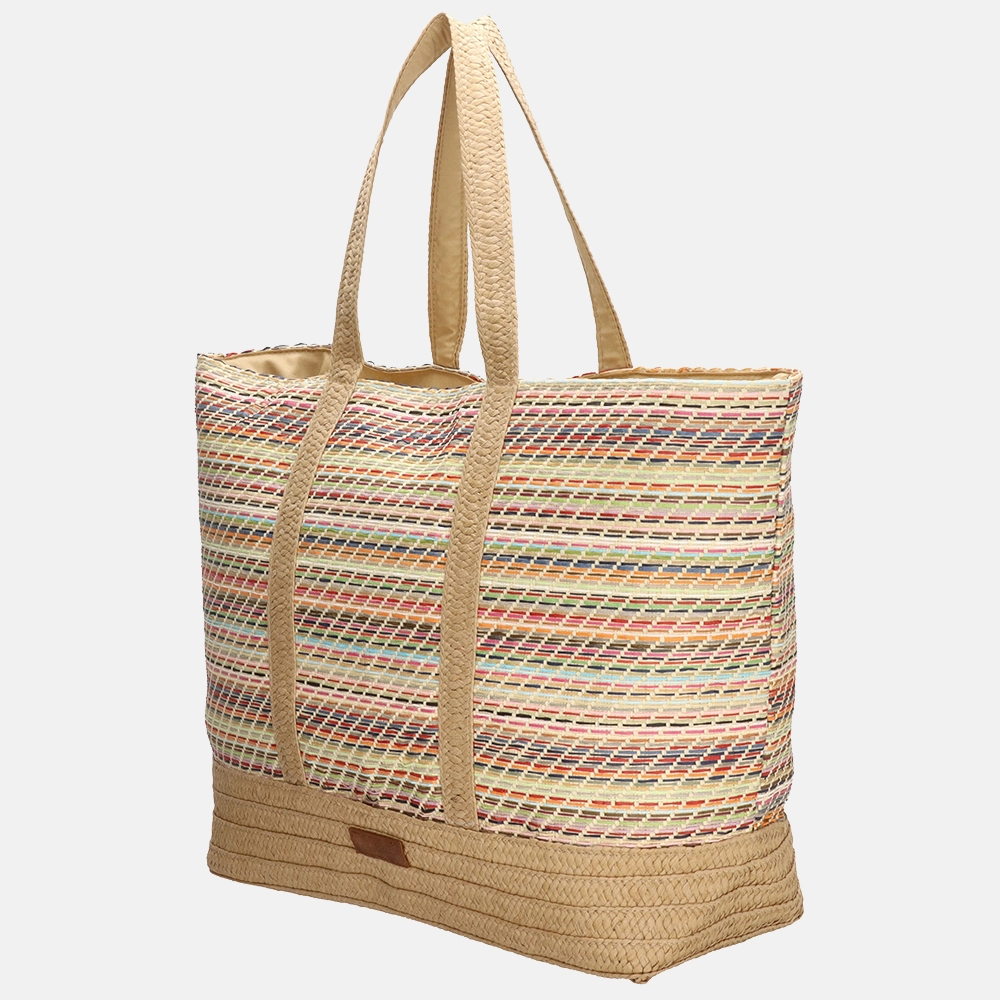 PE Florance strandtas multi bij Duifhuizen