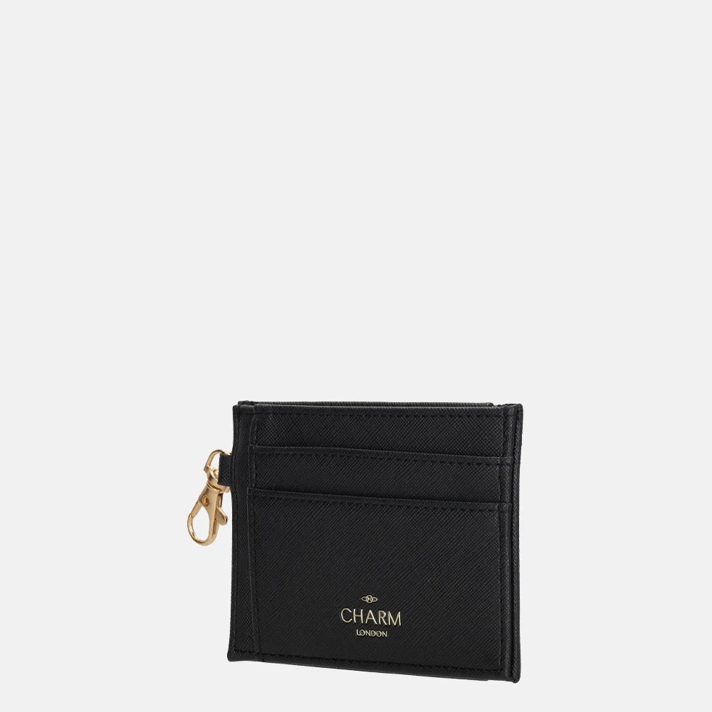 Charm London pasjeshouder zwart bij Duifhuizen