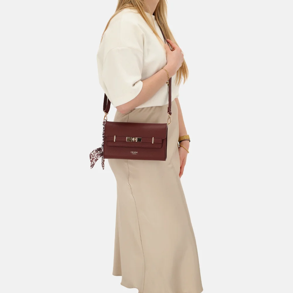 Charm London The Hamptons envelop clutch bordeaux bij Duifhuizen