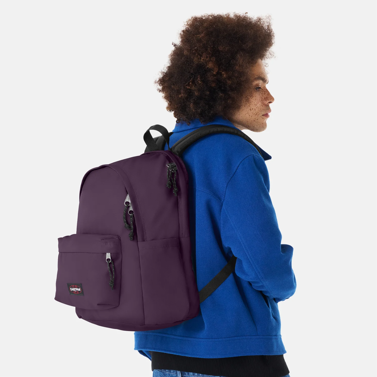 Eastpak Day Office rugzak 15 inch blackberry purple bij Duifhuizen