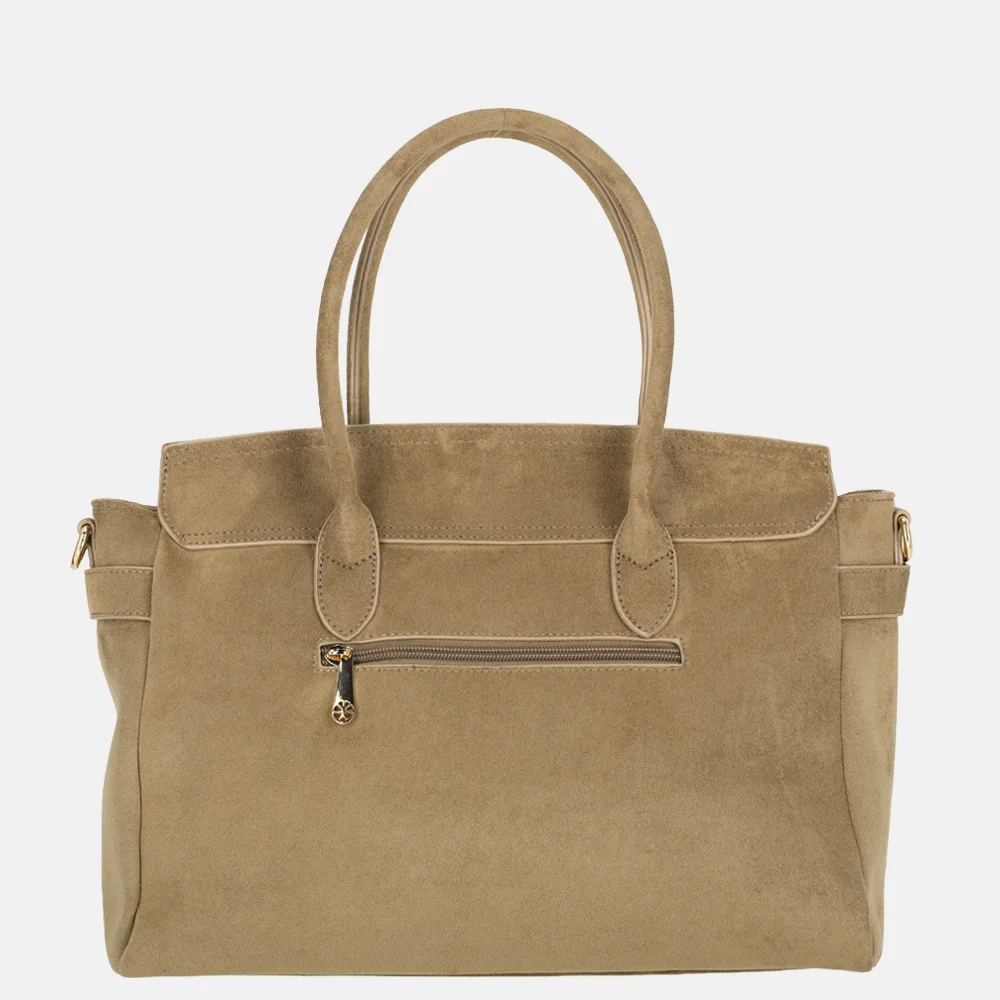 Firenze handtas taupe bij Duifhuizen