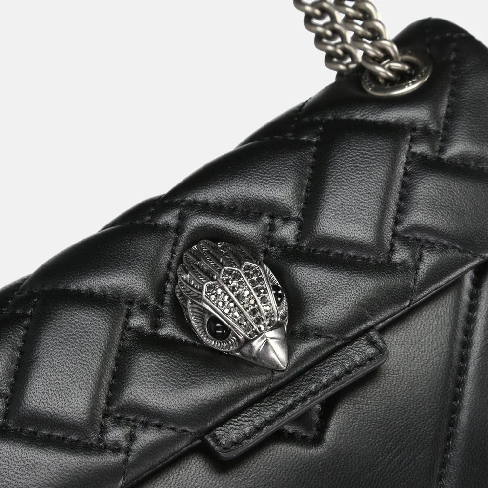 Kurt Geiger Kensington crossbody tas small black bij Duifhuizen