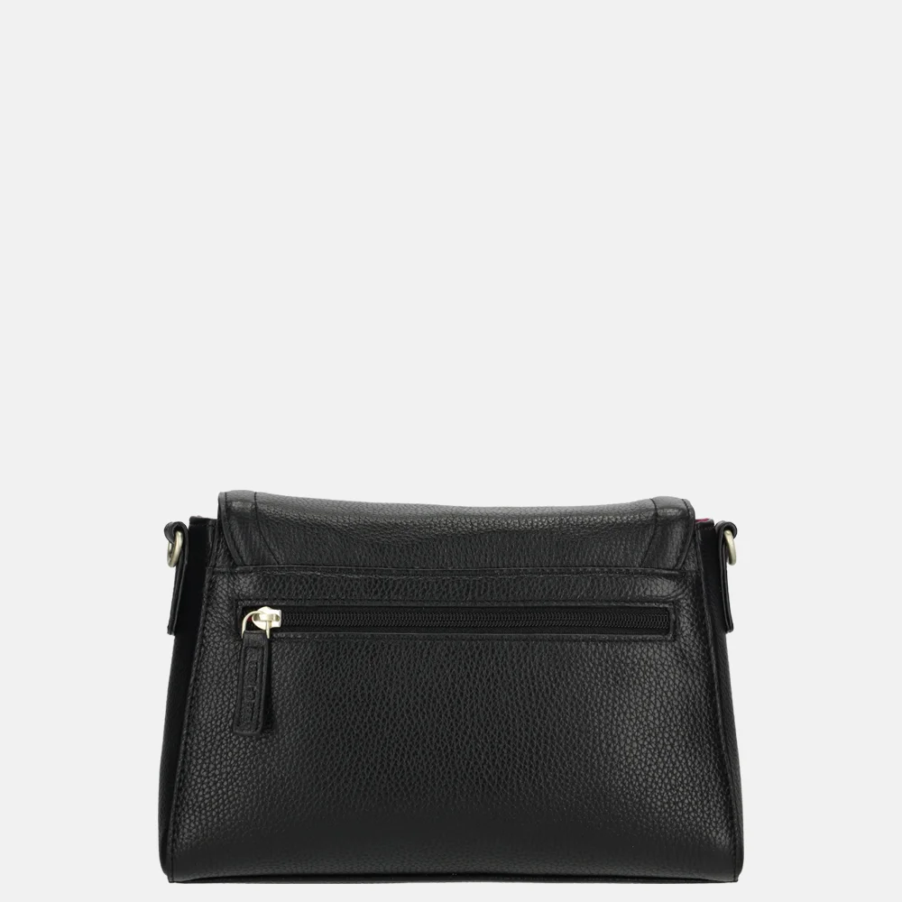 Rise of Rosa overslag crossbody tas zwart bij Duifhuizen