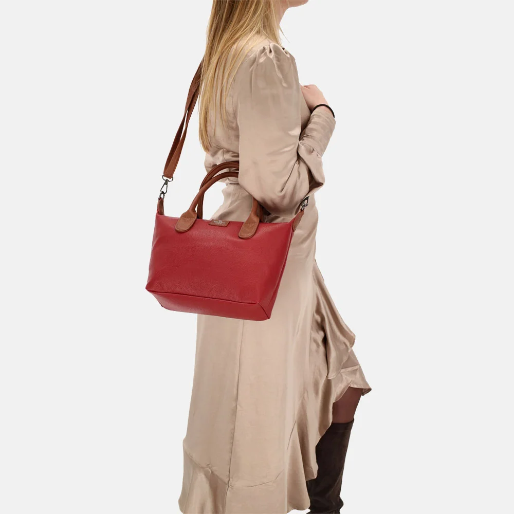 Charm London Buckingham Palace handtas M wijnrood bij Duifhuizen