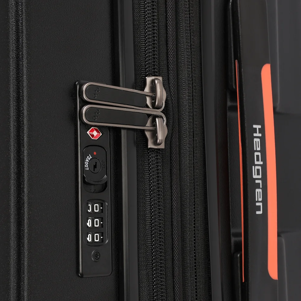 Hedgren Comby spinner reiskoffer 74 cm black bij Duifhuizen