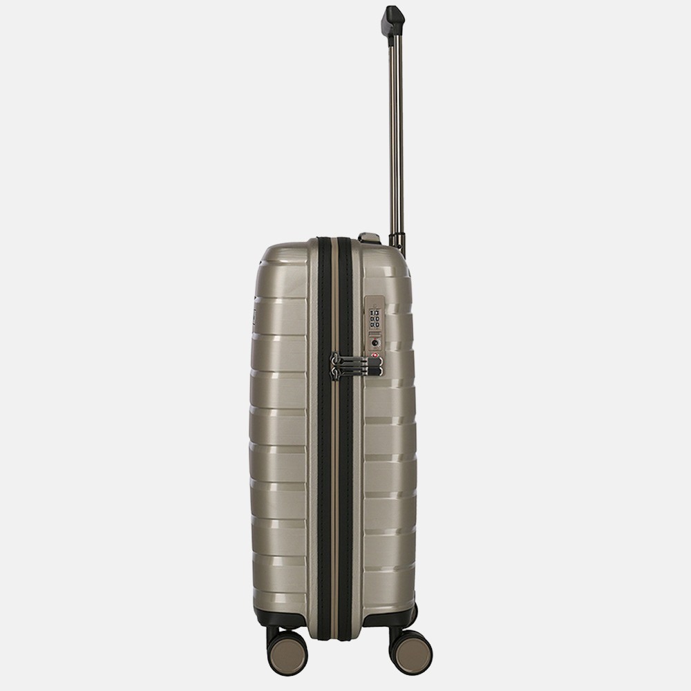 Travelite Air Base handbagage koffer 55 cm champagne bij Duifhuizen