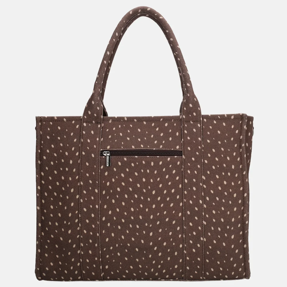 Charm London handtas met laptopvak hert bij Duifhuizen