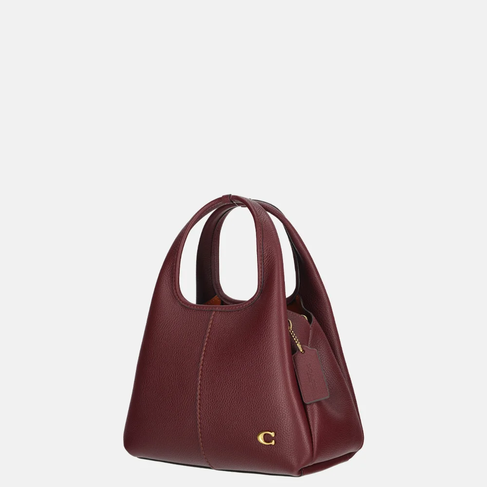 Coach Lana schoudertas S merlot  bij Duifhuizen
