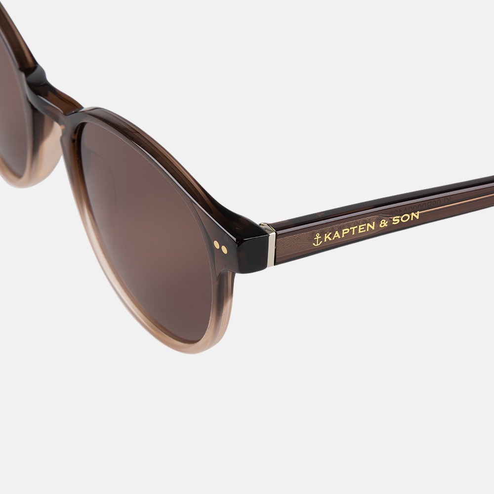 Kapten & Son Marais zonnebril brown gradient bij Duifhuizen