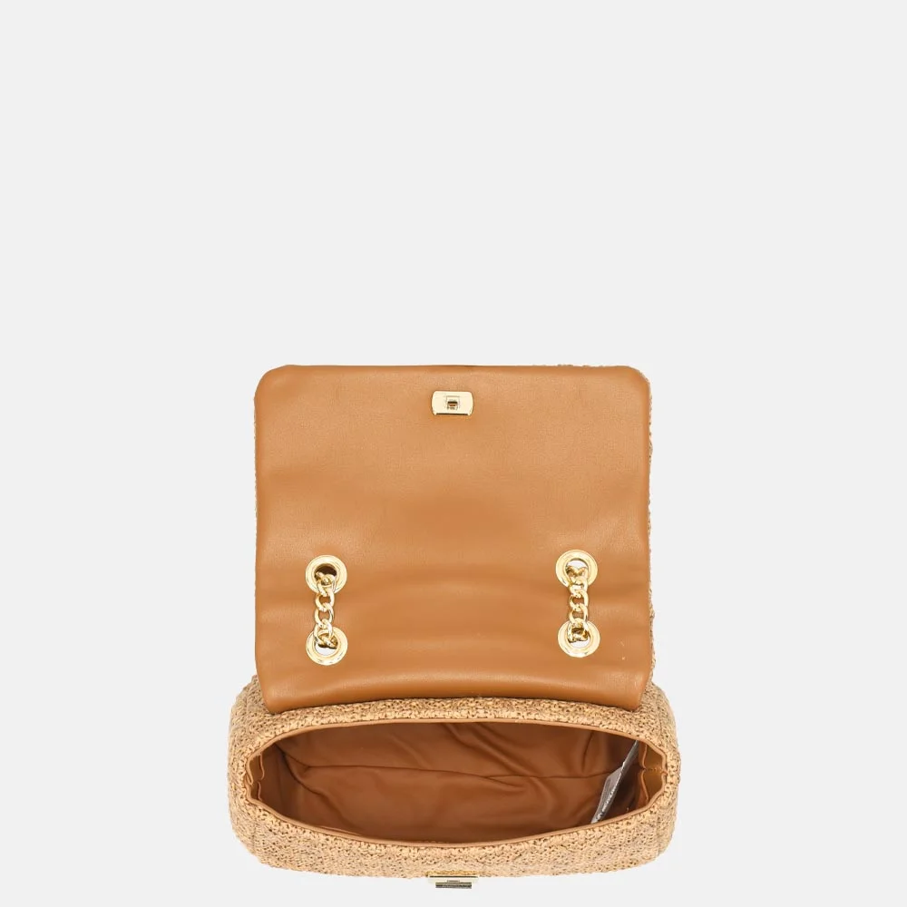 Valentino Bags  Ocarina Summer crossbody tas S cuoio bij Duifhuizen