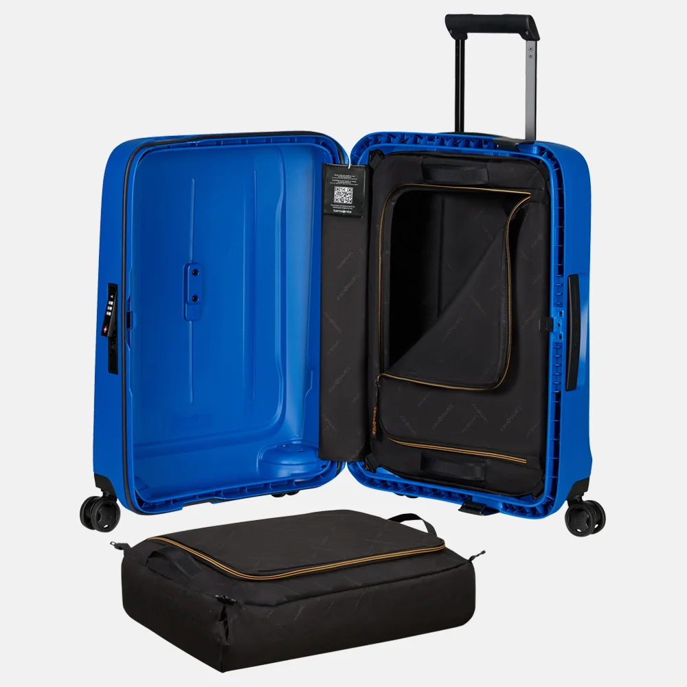 Samsonite Essens handbagage koffer 55 cm Nautical Blue bij Duifhuizen