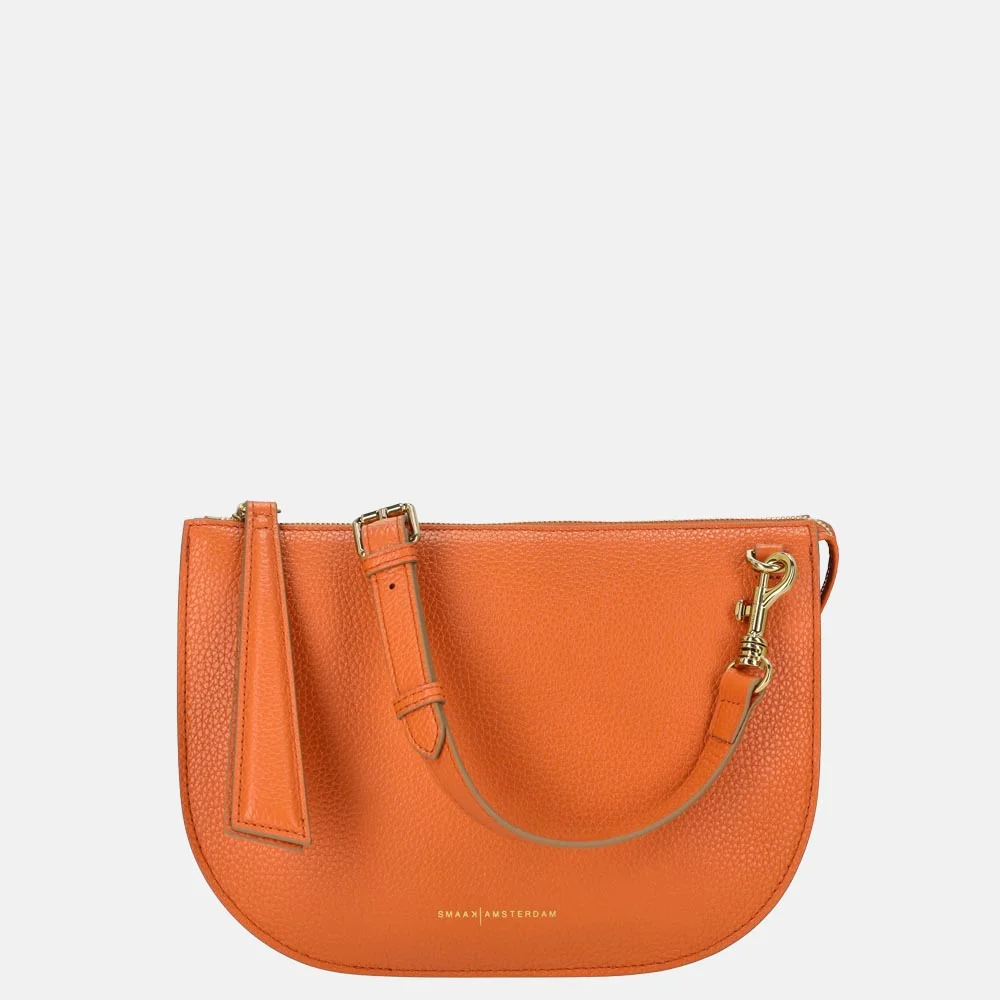 Smaak Amsterdam Silke crossbody tas mandarin