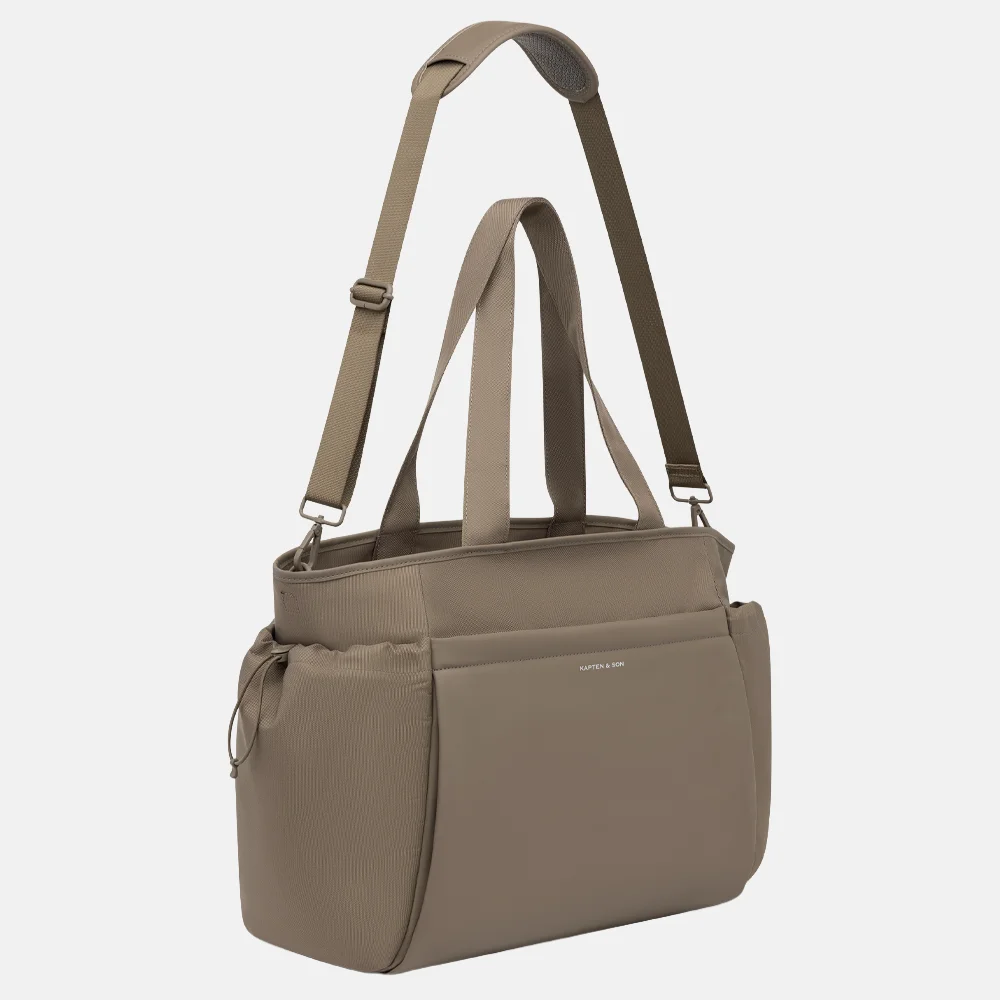 Kapten & Son Hellvi shopper walnut bij Duifhuizen