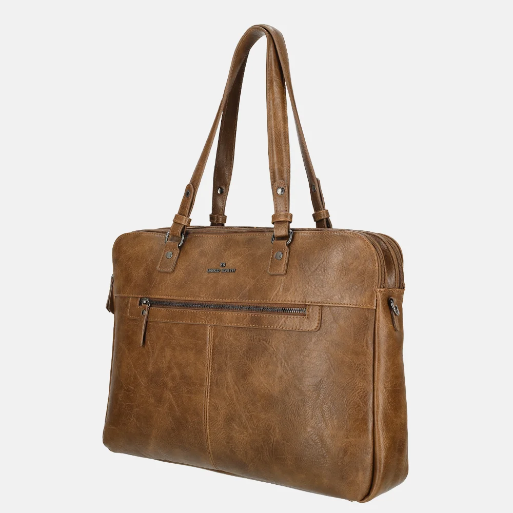 Enrico Benetti Julia shopper camel bij Duifhuizen