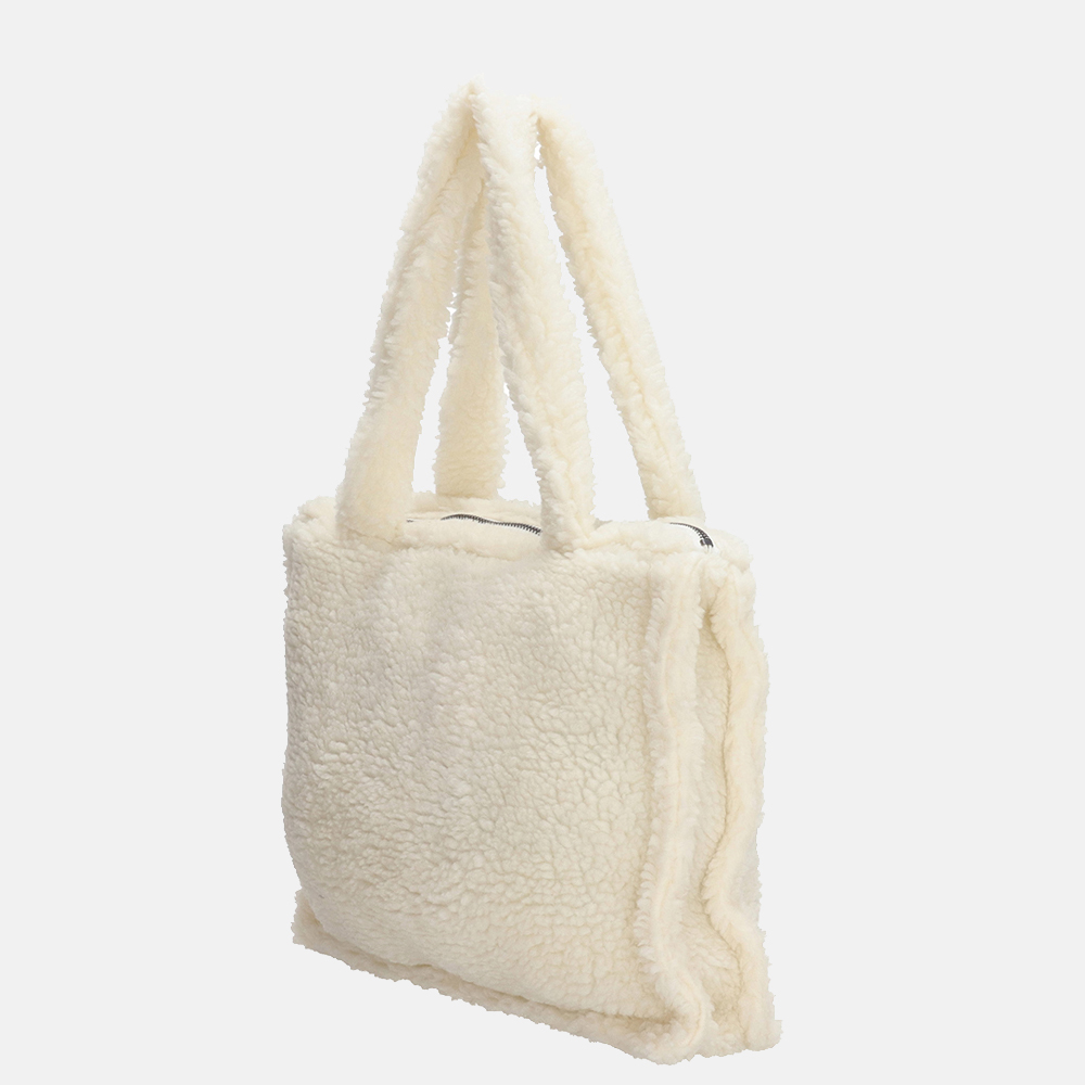 Charm London Westerfield teddy shopper S creme bij Duifhuizen