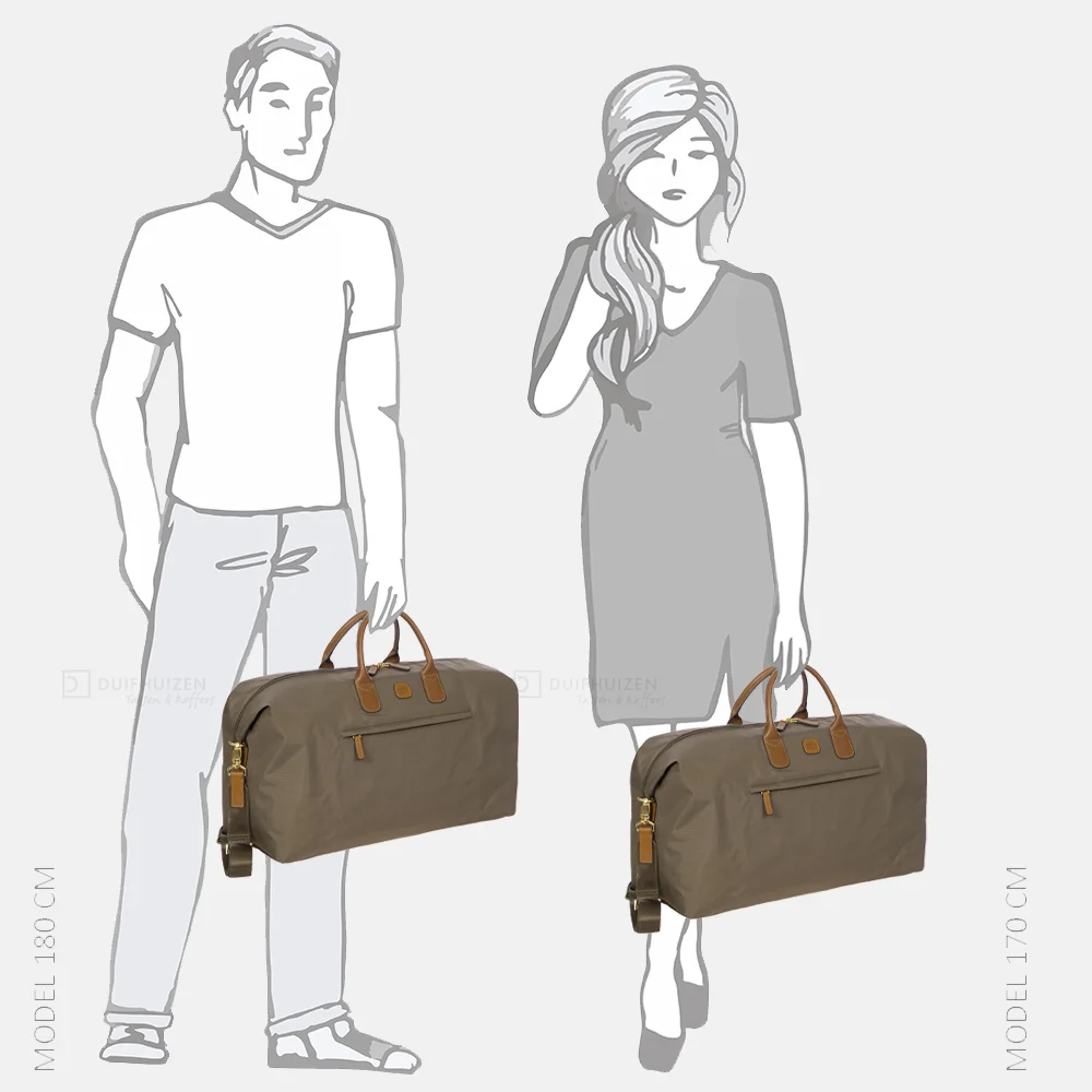 Bric's X-bag Holldall weekendtas nut bij Duifhuizen