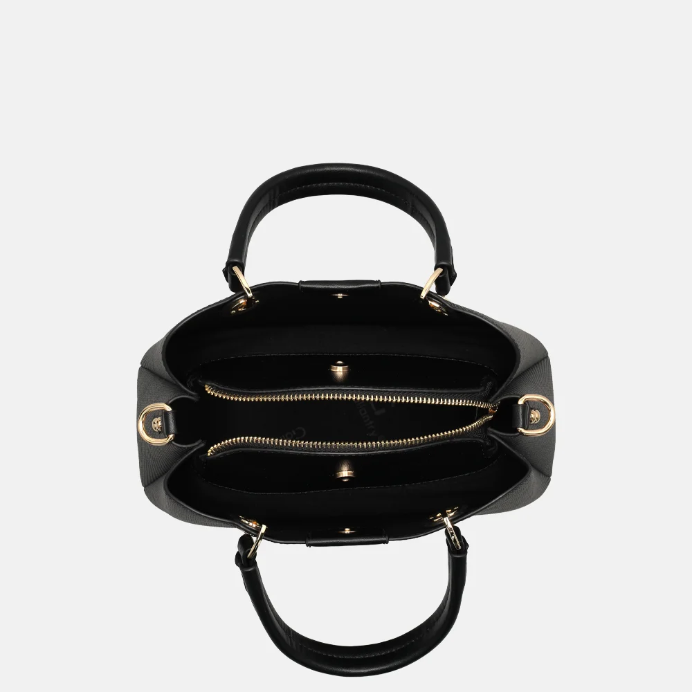 Firenze handtas combi pu black bij Duifhuizen
