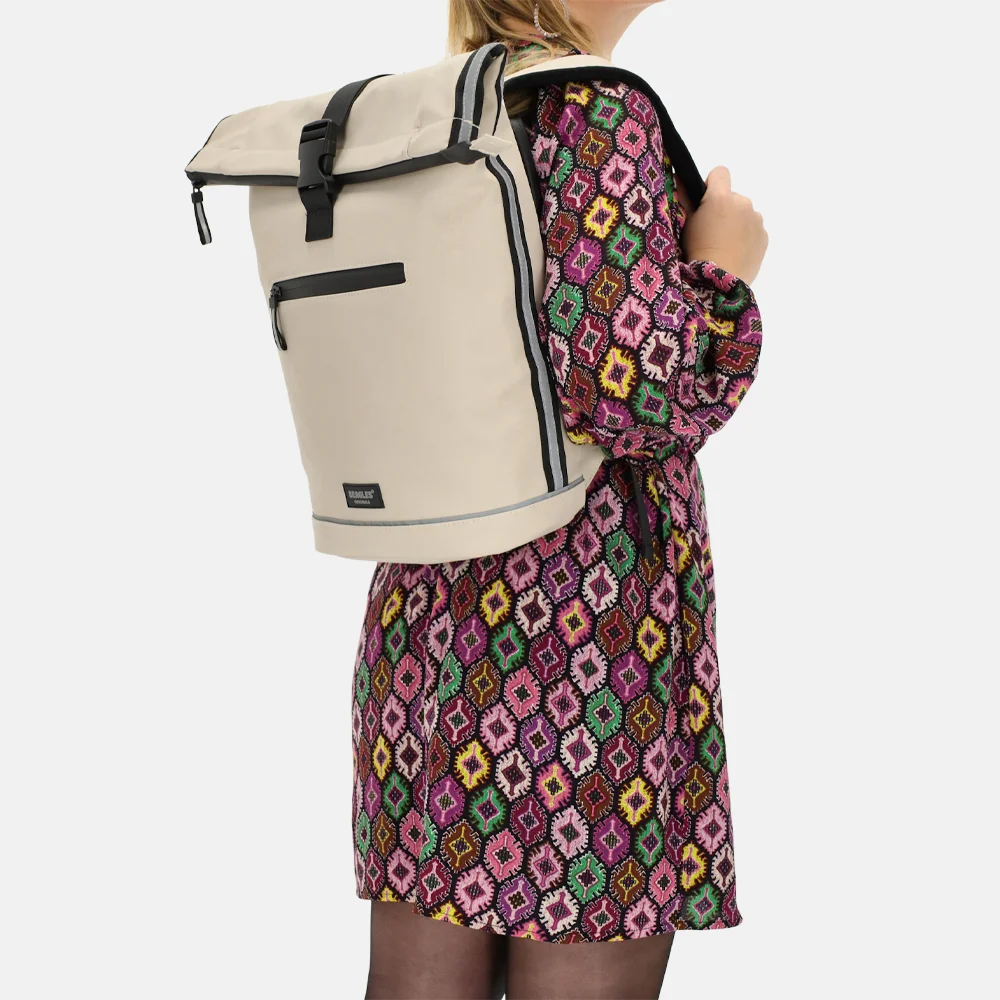 Beagles fietstas lichttaupe bij Duifhuizen