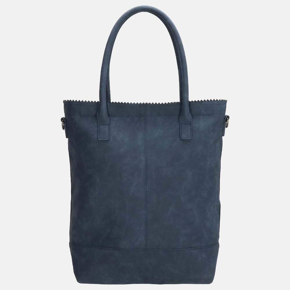 Zebra Trends shopper jeansblauw bij Duifhuizen