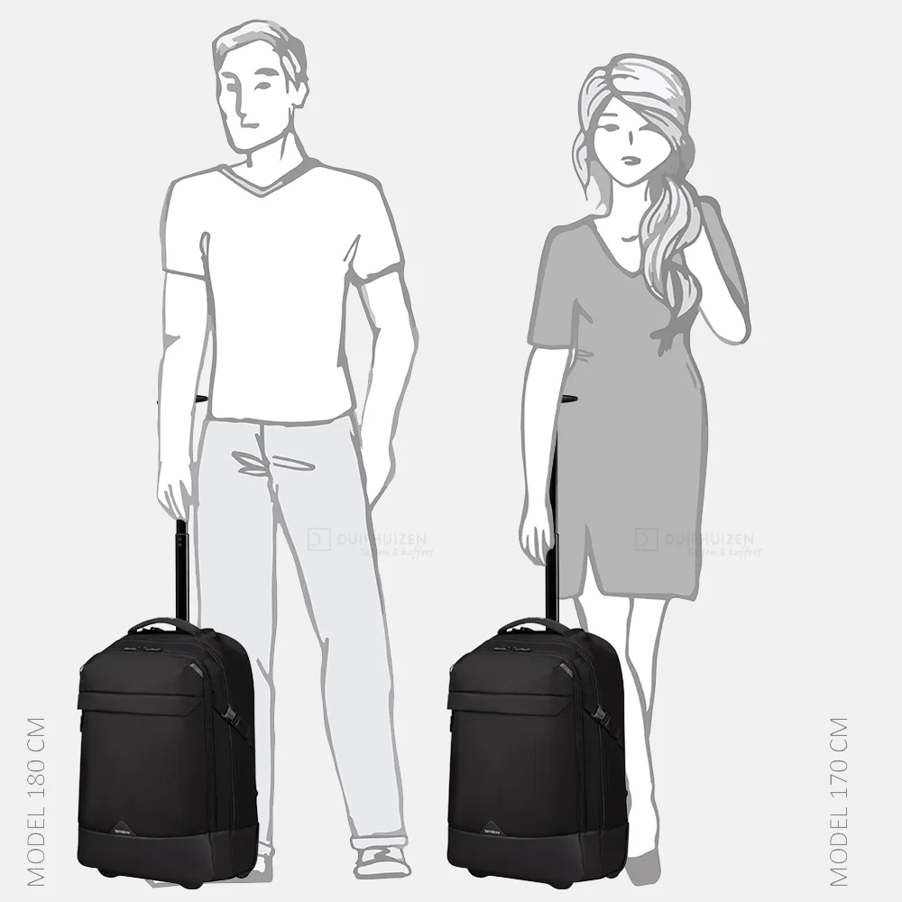 Samsonite Roadseeker laptoprugzak 17 inch deep black bij Duifhuizen