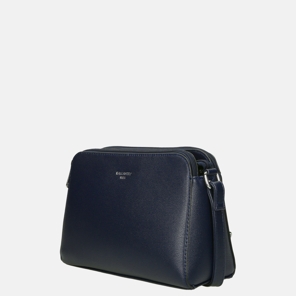 Firenze crossbody tas dark blue bij Duifhuizen