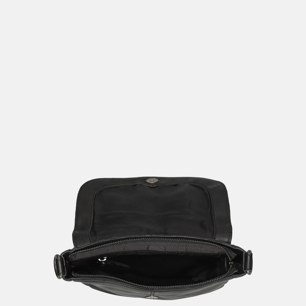 Bear Design schoudertas black bij Duifhuizen