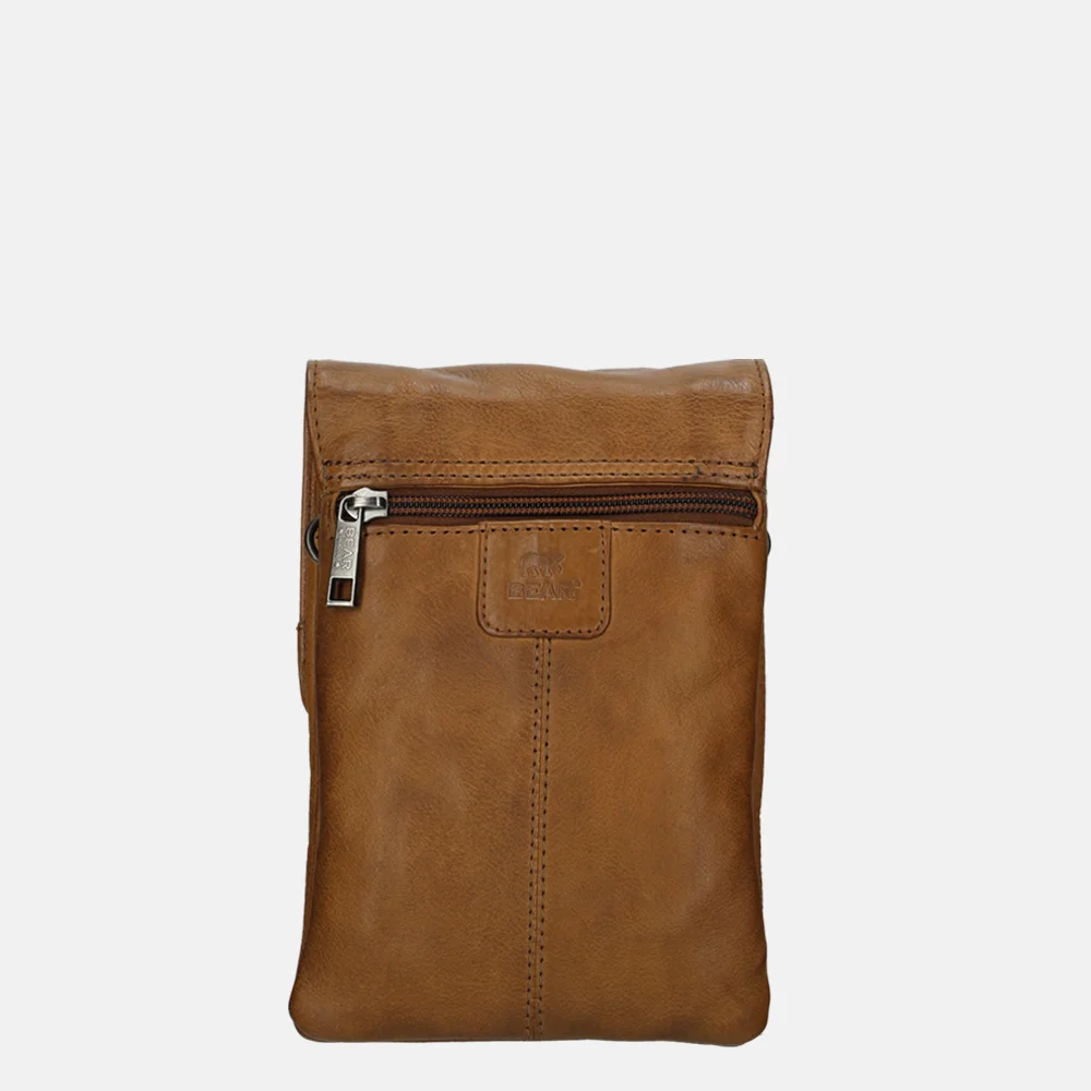Bear Design crossbody tas cognac bij Duifhuizen