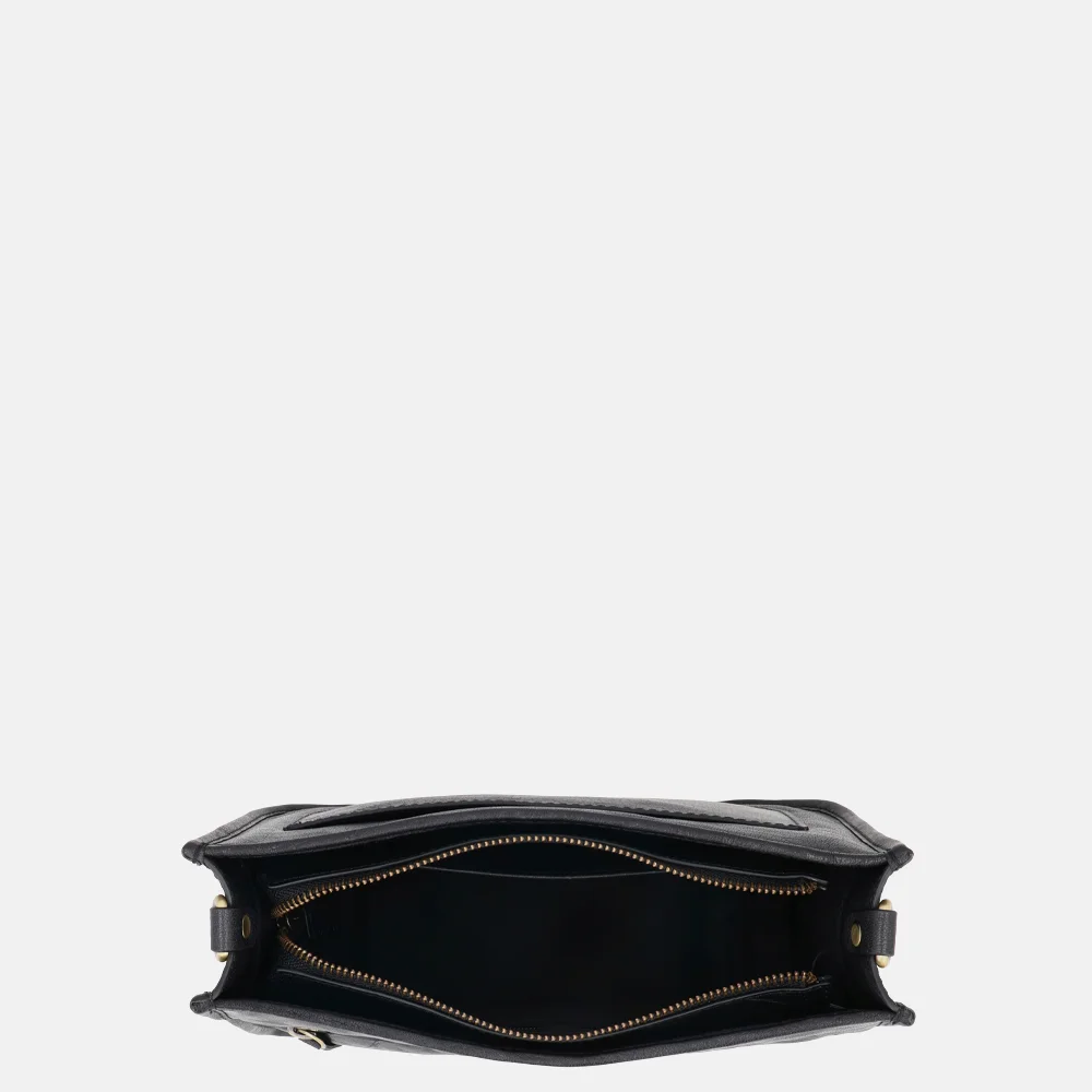 Hide & Stitches Jura crossbody tas zwart bij Duifhuizen