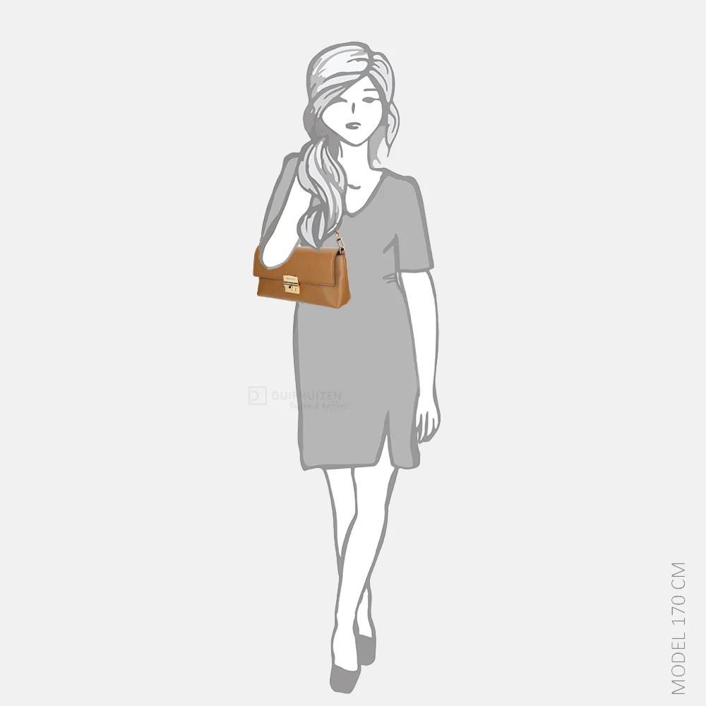Michael Kors Addie schoudertas luggage bij Duifhuizen
