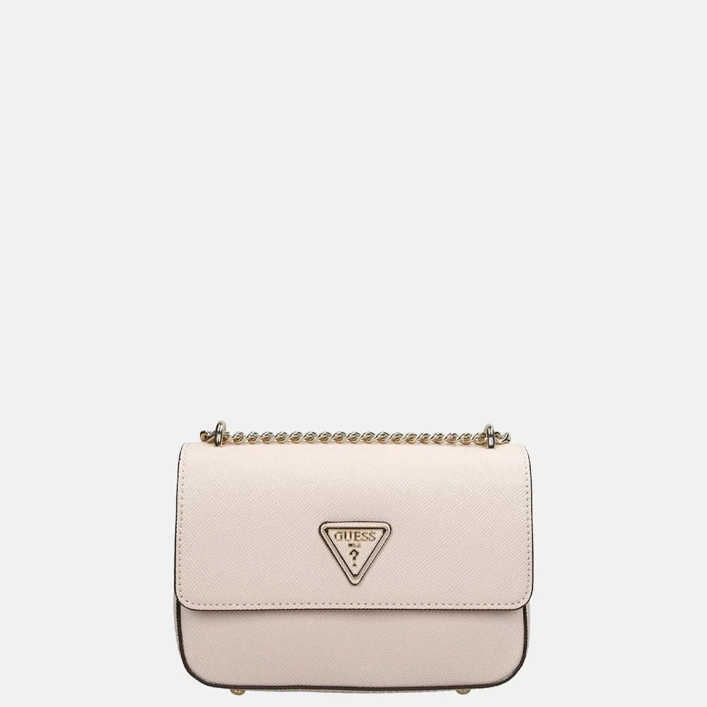 Guess Eco Elements Convertible crossbody tas light rose bij Duifhuizen