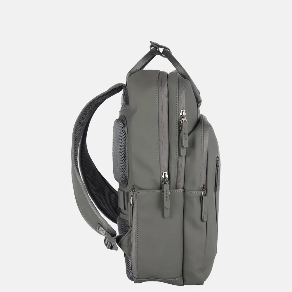 New Rebels William rugzak 15.6 inch antracite  bij Duifhuizen