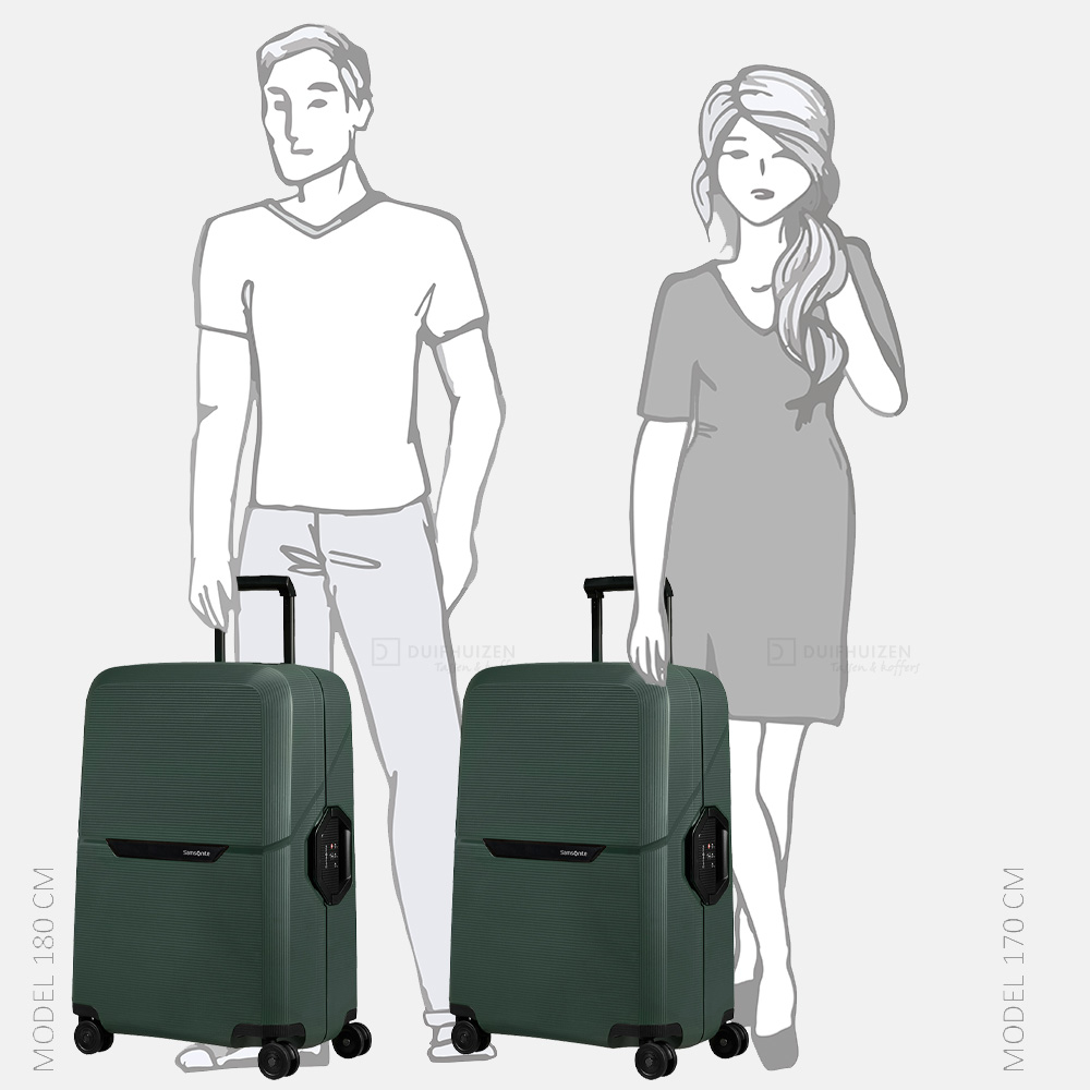 Samsonite Magnum ECO koffer 69 cm forest green bij Duifhuizen