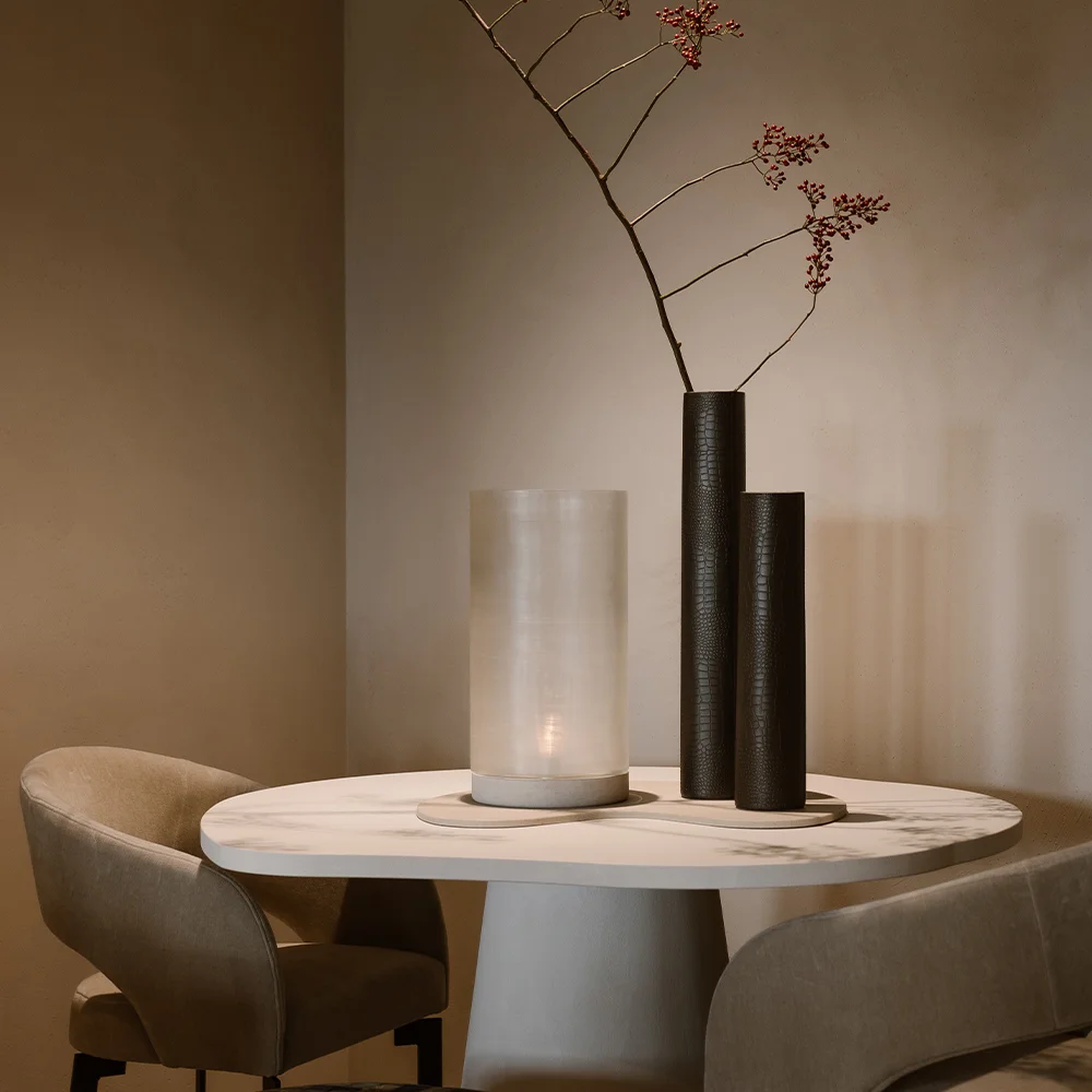 Chamada leren vaas croco S gun bij Duifhuizen