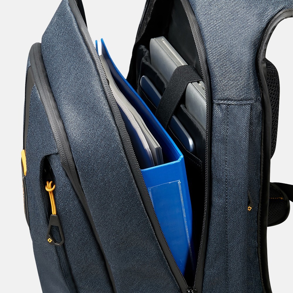 Samsonite Paradiver Light laptop rugzak 15.6 inch L jeans blue bij Duifhuizen