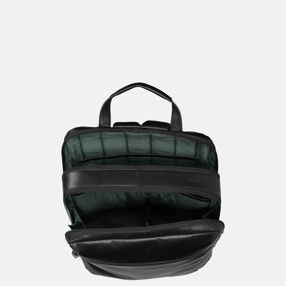 Jost Aarhus daypack laptoprugzak 15 inch black bij Duifhuizen