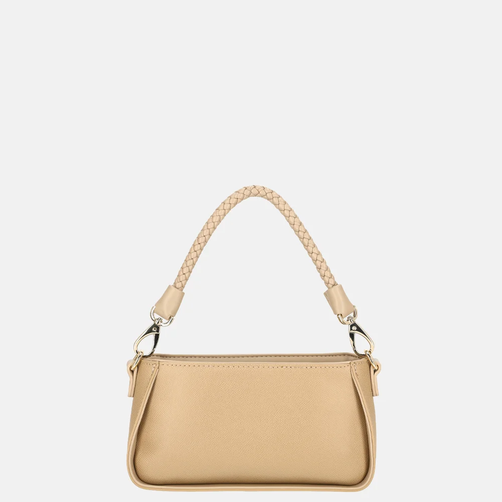 Valentino Bags Eris Re schoudertas gevlochten beige bij Duifhuizen