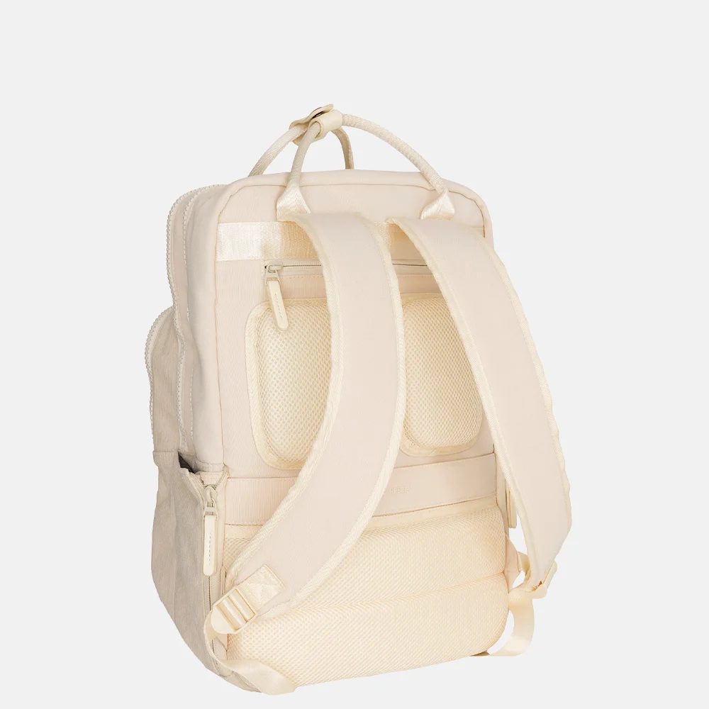 New Rebels Milwaukee rugzak ribby beige bij Duifhuizen