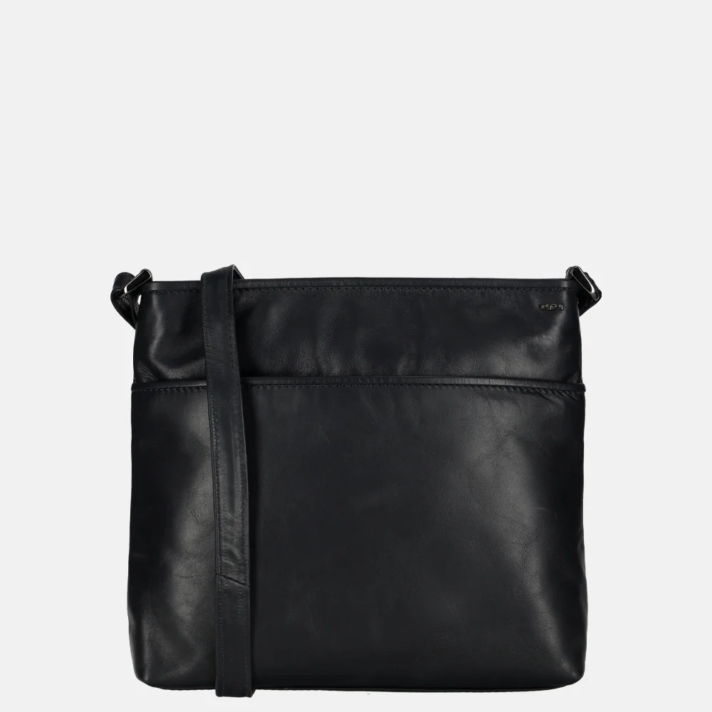 Berba Soft crossbody tas M navy bij Duifhuizen