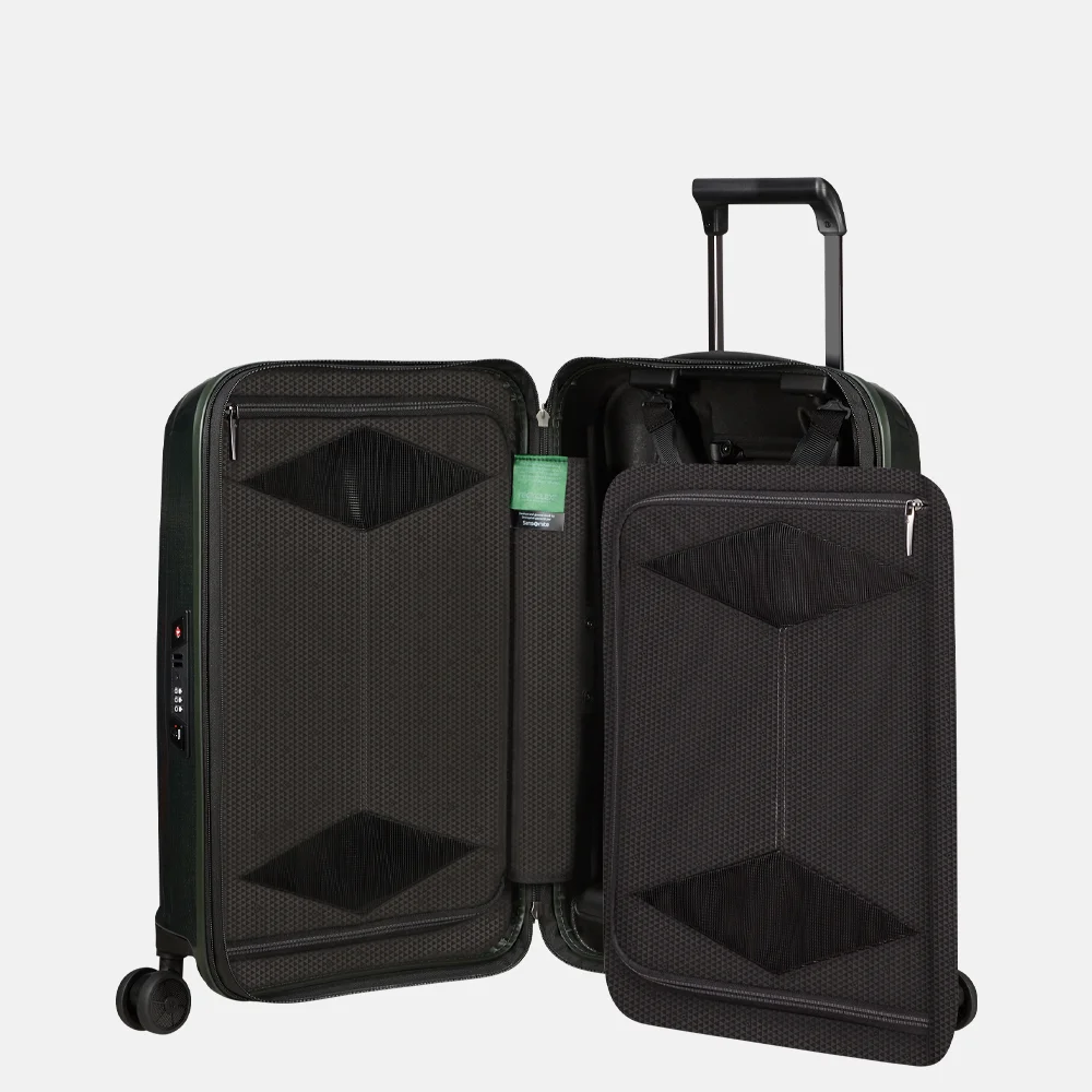 Samsonite Major-Lite handbagage koffer 55 cm Climbing Ivy bij Duifhuizen