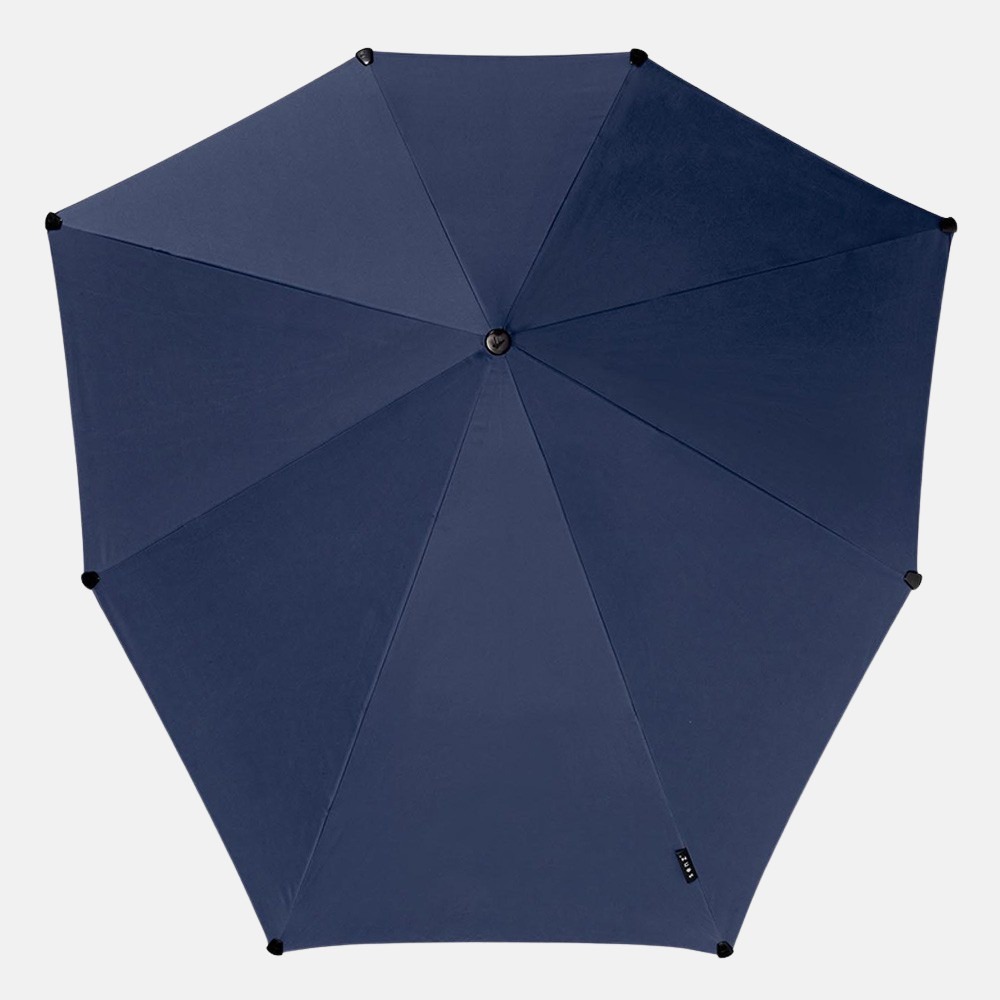 Senz Large stokparaplu midnight blue bij Duifhuizen