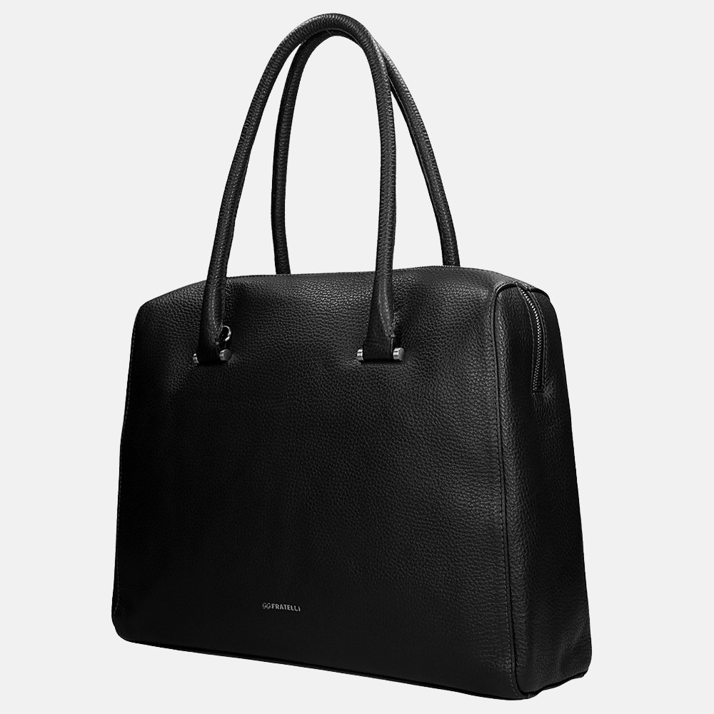 GiGi Fratelli Romance Business shopper 13.3 inch black bij Duifhuizen