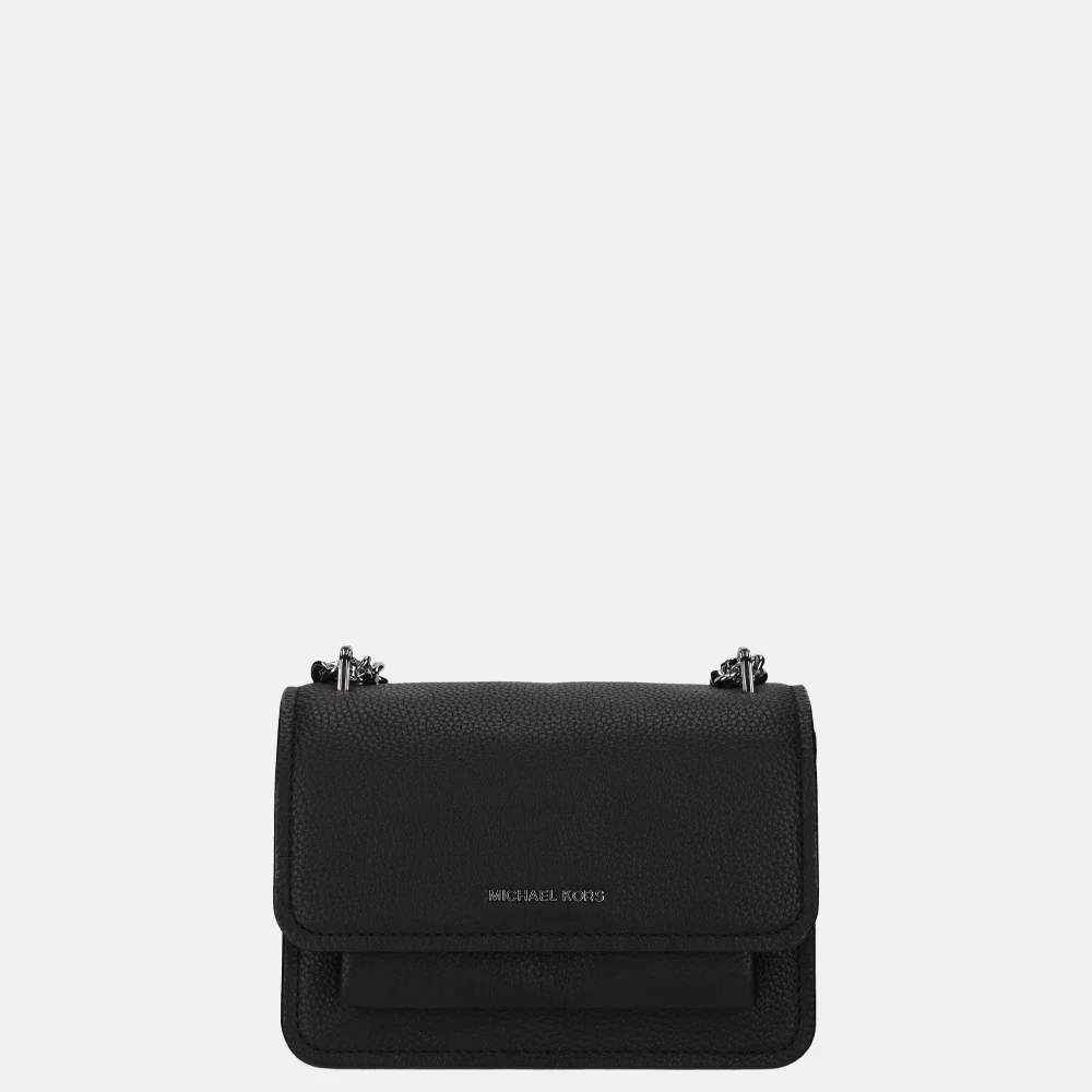 Michael Kors Claire crossbody tas S black bij Duifhuizen