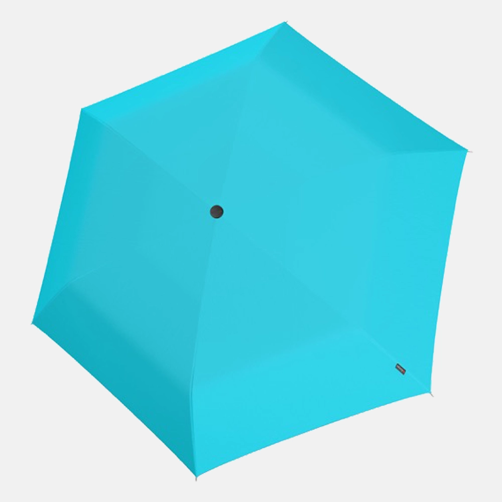 Knirps opvouwbare ultra light paraplu aqua | 017705-Lichtblauw