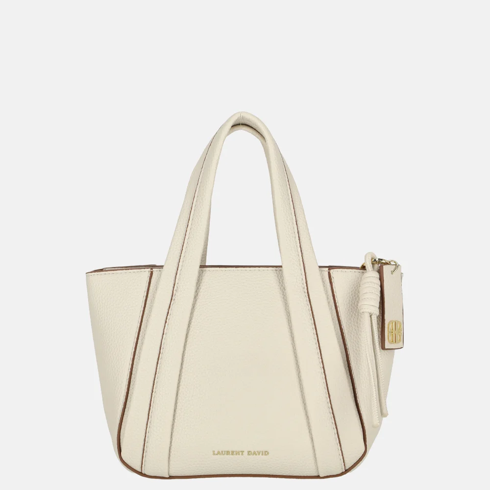Laurent David Estee handtas S white bij Duifhuizen