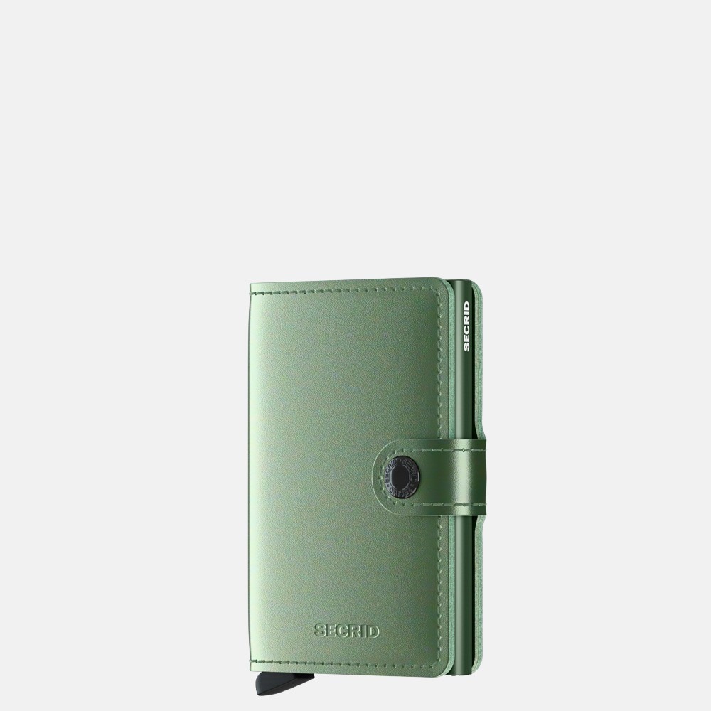 Secrid Miniwallet pasjeshouder metallic green