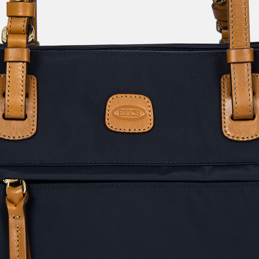 Bric's X-bag shopper ocean blue bij Duifhuizen