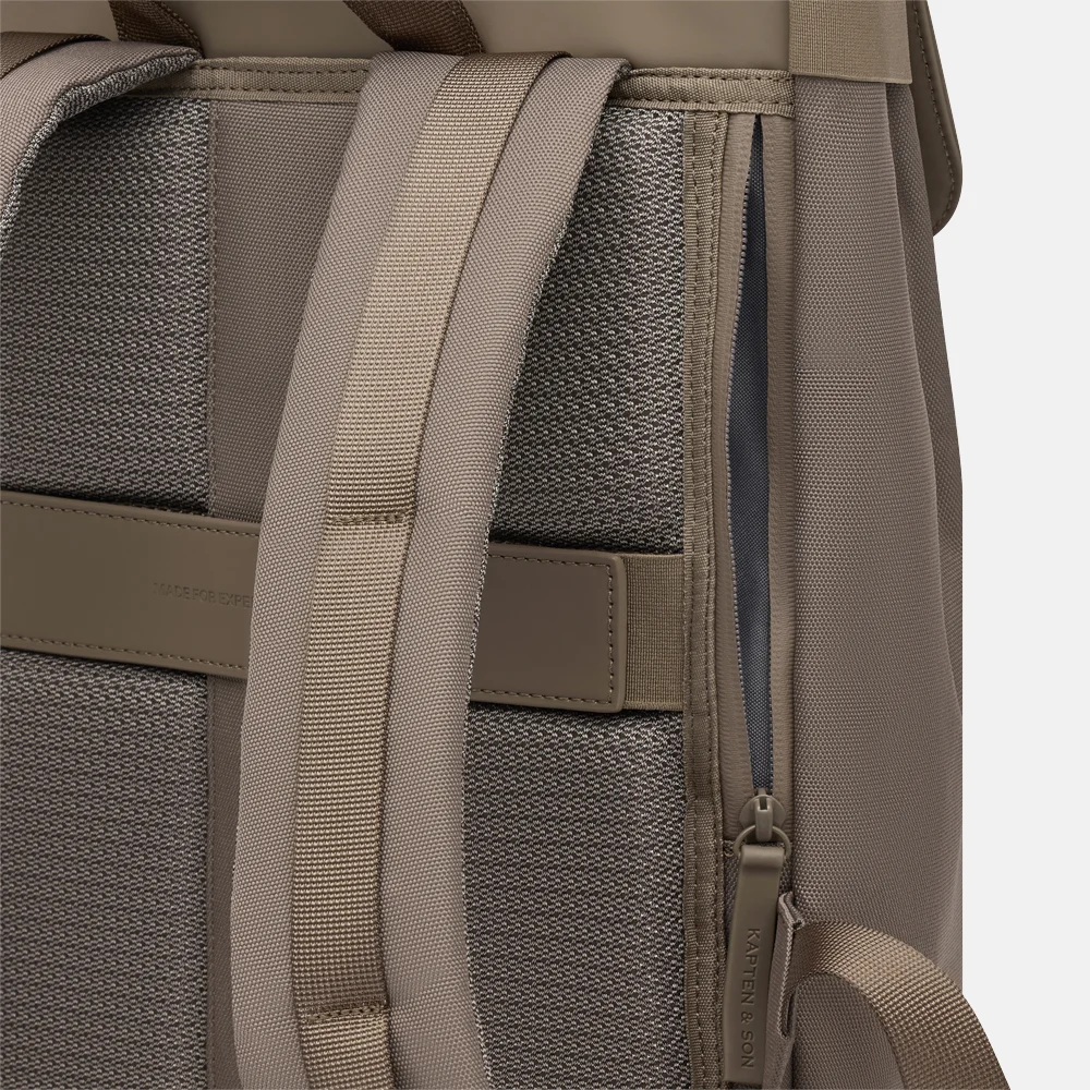 Kapten & Son FYN PRO rugzak walnut bij Duifhuizen
