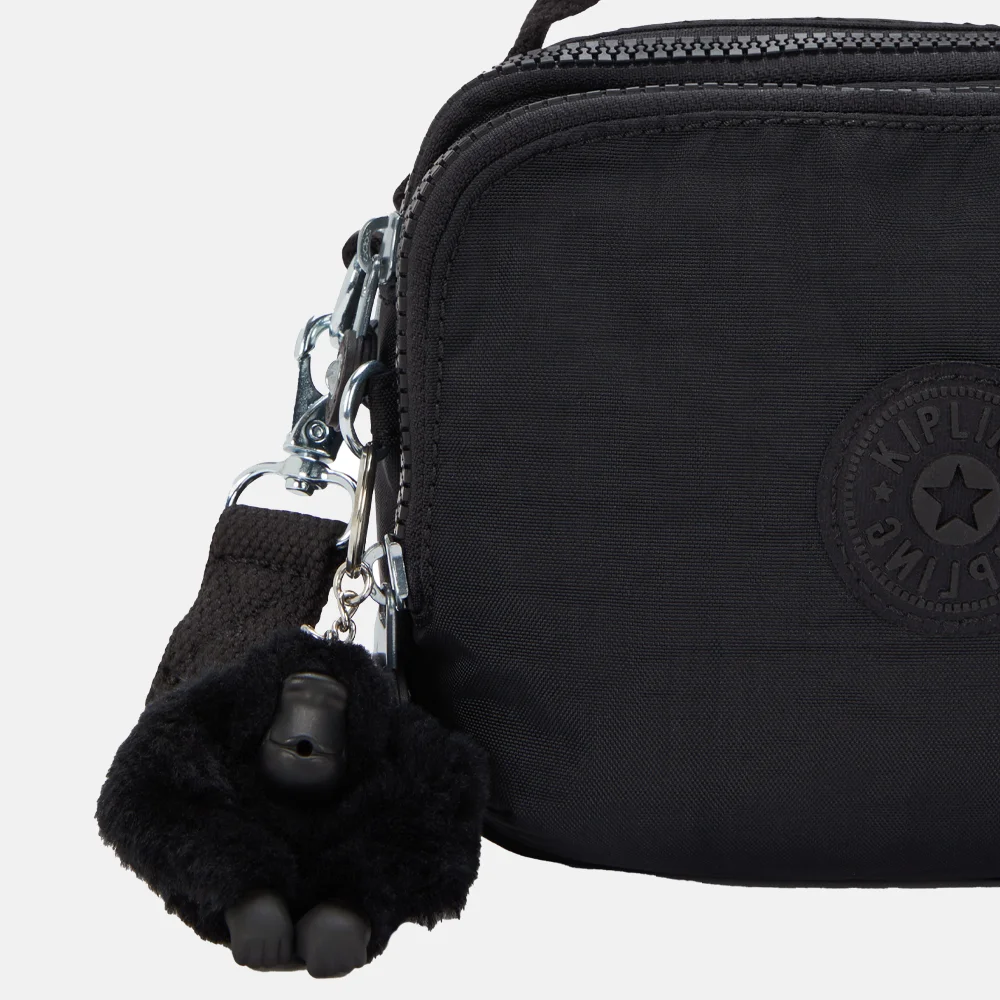 Kipling Cahir handtas 3-in-1 black noir bij Duifhuizen