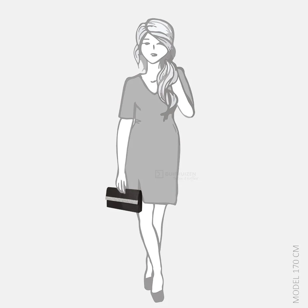 Bulaggi Caithlyn clutch zwart bij Duifhuizen