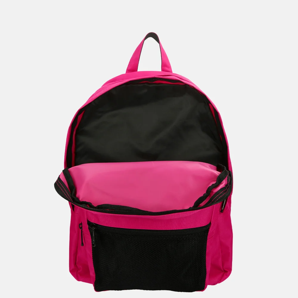 Enrico Benetti Amsterdam rugzak 16 inch fuchsia bij Duifhuizen